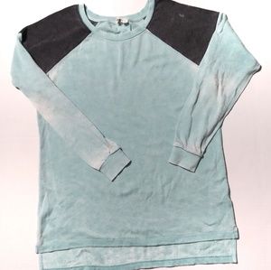 Distressed Long Sleeve Top